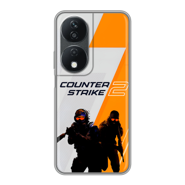 Силиконовый чехол на Honor X7b с принтом Counter Strike Силиконовый чехол на Honor X7b с принтом Counter Strike