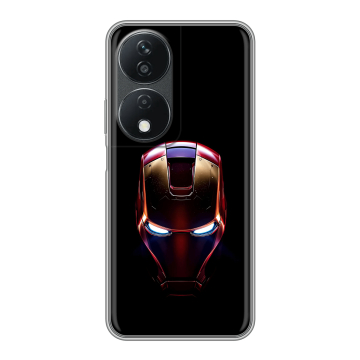Силиконовый чехол на Honor X7b с принтом IronMan Железный человек Силиконовый чехол на Honor X7b с принтом IronMan Железный человек