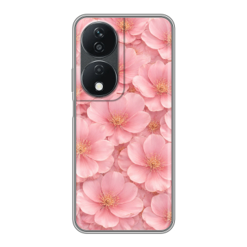 Силиконовый чехол на Honor X7b с принтом женский