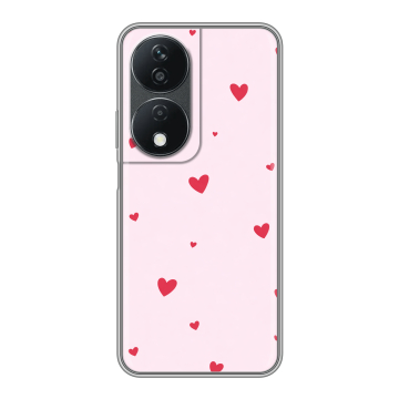 Силиконовый чехол на Honor X7b с принтом для девочек Силиконовый чехол на Honor X7b с принтом для девочек