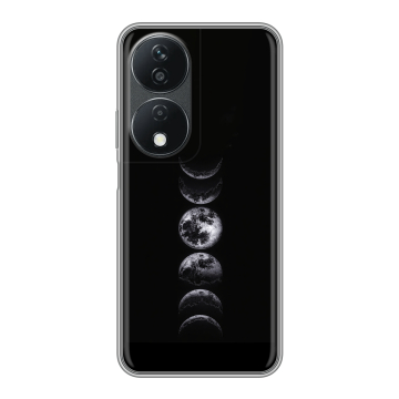 Силиконовый чехол на Honor X7b с принтом женский