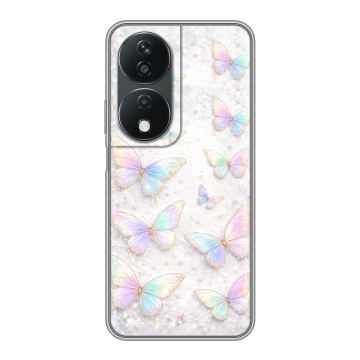 Силиконовый чехол на Honor X7b с принтом женский Силиконовый чехол на Honor X7b с принтом женский