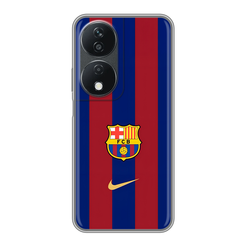 Силиконовый чехол на Honor X7b с принтом Барселона Barcelona Силиконовый чехол на Honor X7b с принтом Барселона Barcelona