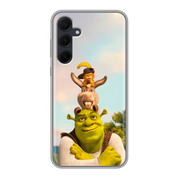 Силиконовый чехол на Samsung Galaxy A35 с принтом Шрек Shrek Силиконовый чехол на Samsung Galaxy A35 с принтом Шрек Shrek