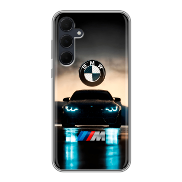Силиконовый чехол на Samsung Galaxy A35 с принтом БМВ BMW