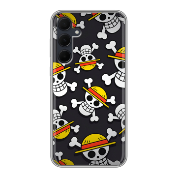 Силиконовый чехол на Samsung Galaxy A35 с принтом One Piece Ван Пис