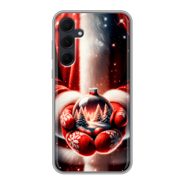 Силиконовый чехол на Samsung Galaxy A35 с принтом Новый год Силиконовый чехол на Samsung Galaxy A35 с принтом Новый год