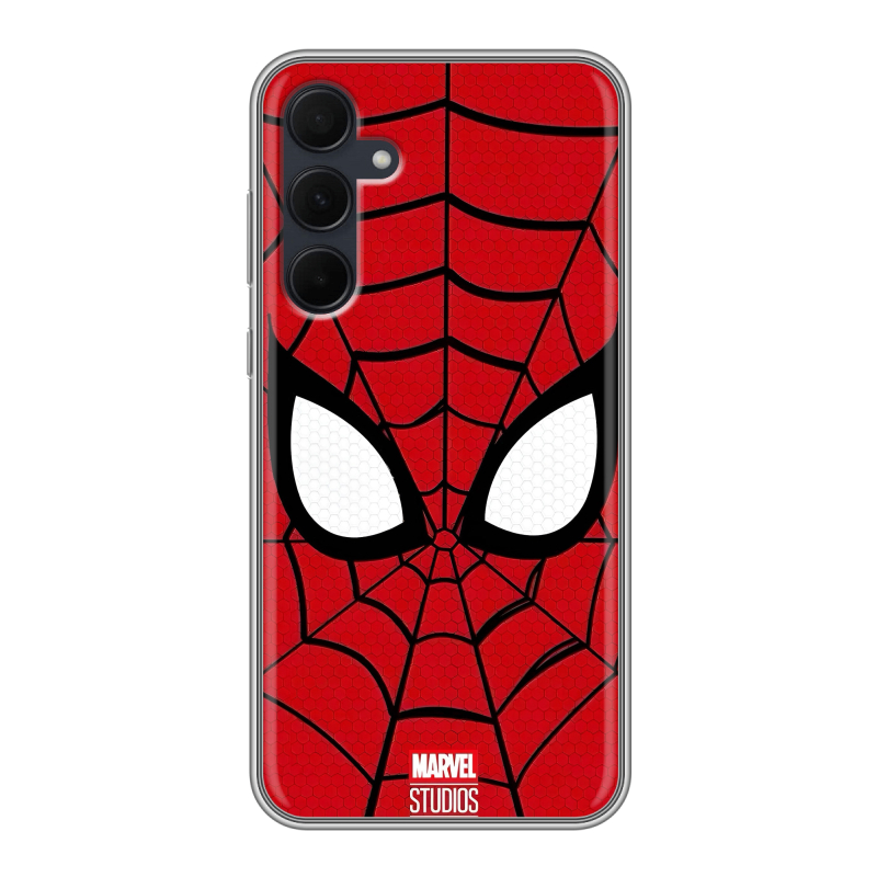 Силиконовый чехол на Samsung Galaxy A35 с принтом человек паук spiderman Силиконовый чехол на Samsung Galaxy A35 с принтом человек паук spiderman