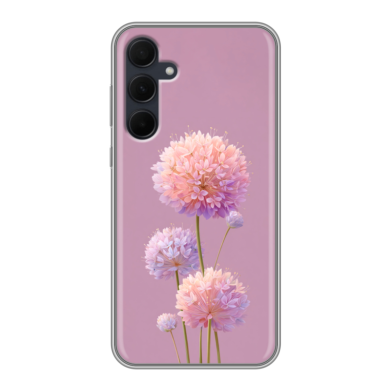 Силиконовый чехол на Samsung Galaxy A35 с принтом Цветы Силиконовый чехол на Samsung Galaxy A35 с принтом Цветы