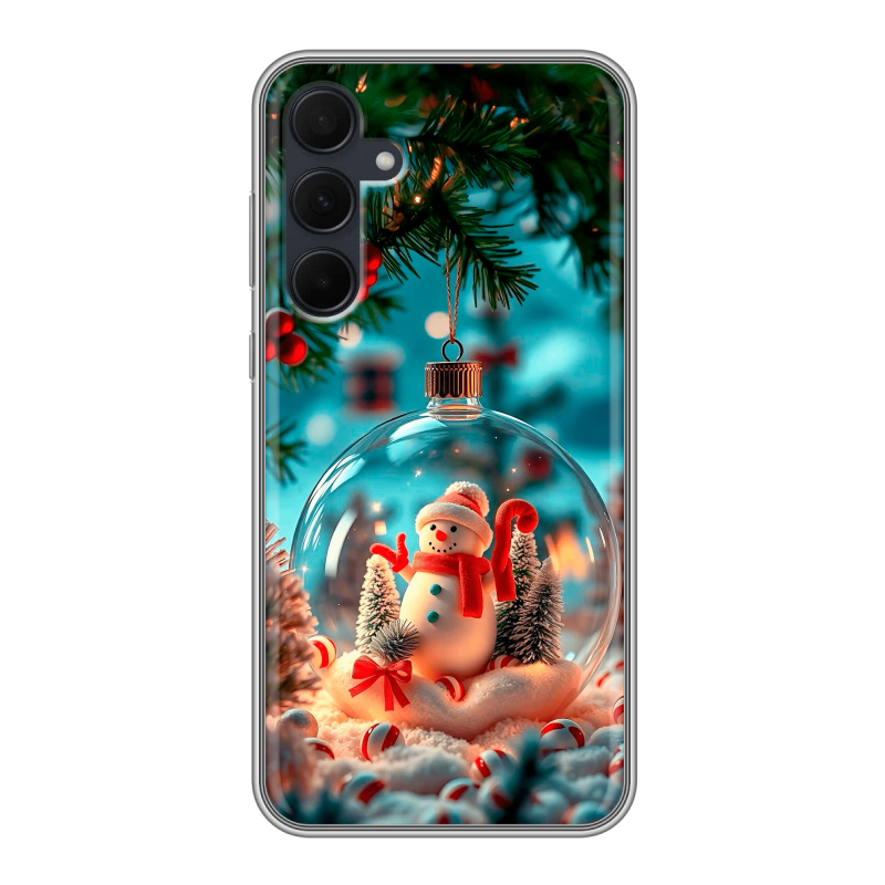 Силиконовый чехол на Samsung Galaxy A35 с принтом Новый год Силиконовый чехол на Samsung Galaxy A35 с принтом Новый год