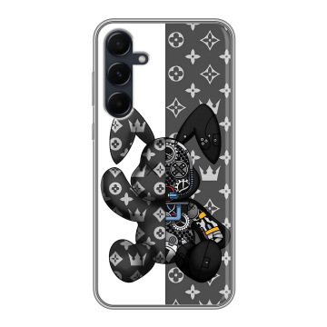 Силиконовый чехол на Samsung Galaxy A55 с принтом Луи робот Силиконовый чехол на Samsung Galaxy A55 с принтом Луи робот