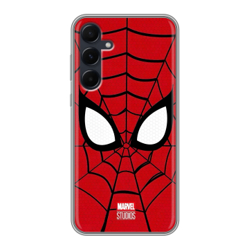 Силиконовый чехол на Samsung Galaxy A55 с принтом человек паук spiderman