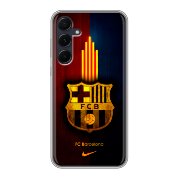 Силиконовый чехол на Samsung Galaxy A55 с принтом Барселона Barcelona Силиконовый чехол на Samsung Galaxy A55 с принтом Барселона Barcelona