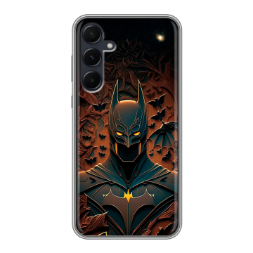 Силиконовый чехол на Samsung Galaxy A55 с принтом Batman Бэтмен