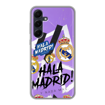 Силиконовый чехол на Samsung Galaxy A55 с принтом Real Madrid Реал Мадрид Силиконовый чехол на Samsung Galaxy A55 с принтом Real Madrid Реал Мадрид