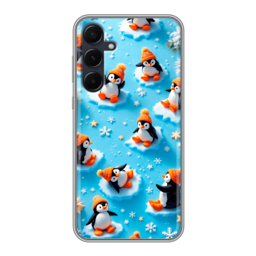 Силиконовый чехол на Samsung Galaxy A55 с принтом Новый год Силиконовый чехол на Samsung Galaxy A55 с принтом Новый год