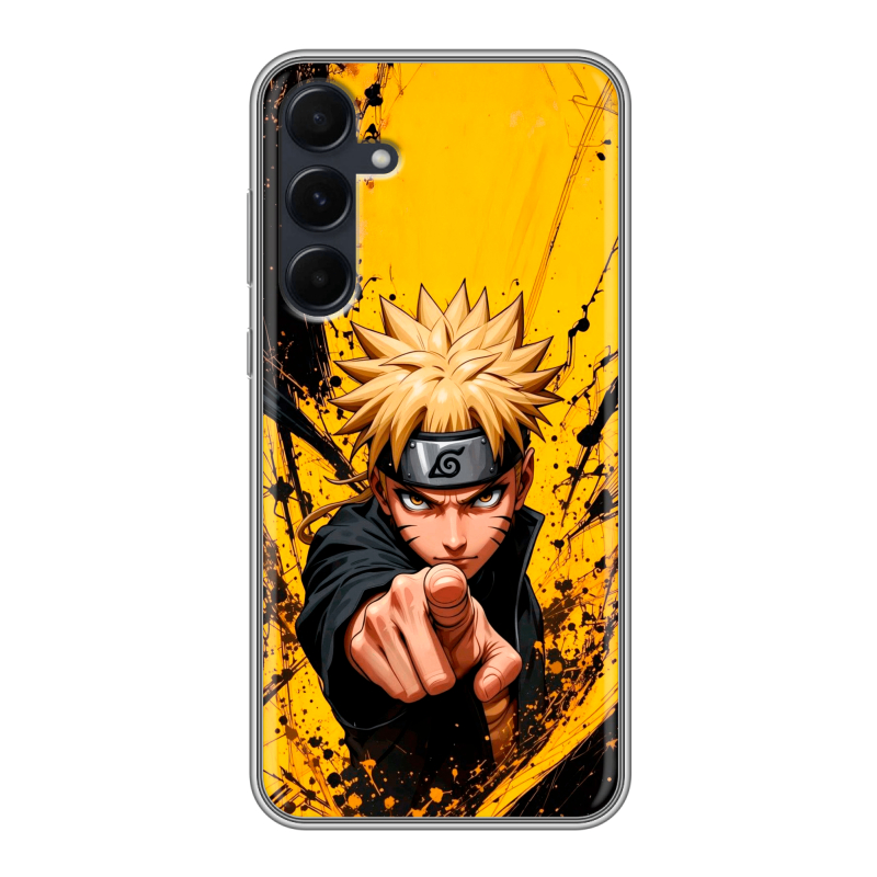 Силиконовый чехол на Samsung Galaxy A55 с принтом Naruto Наруто Силиконовый чехол на Samsung Galaxy A55 с принтом Naruto Наруто