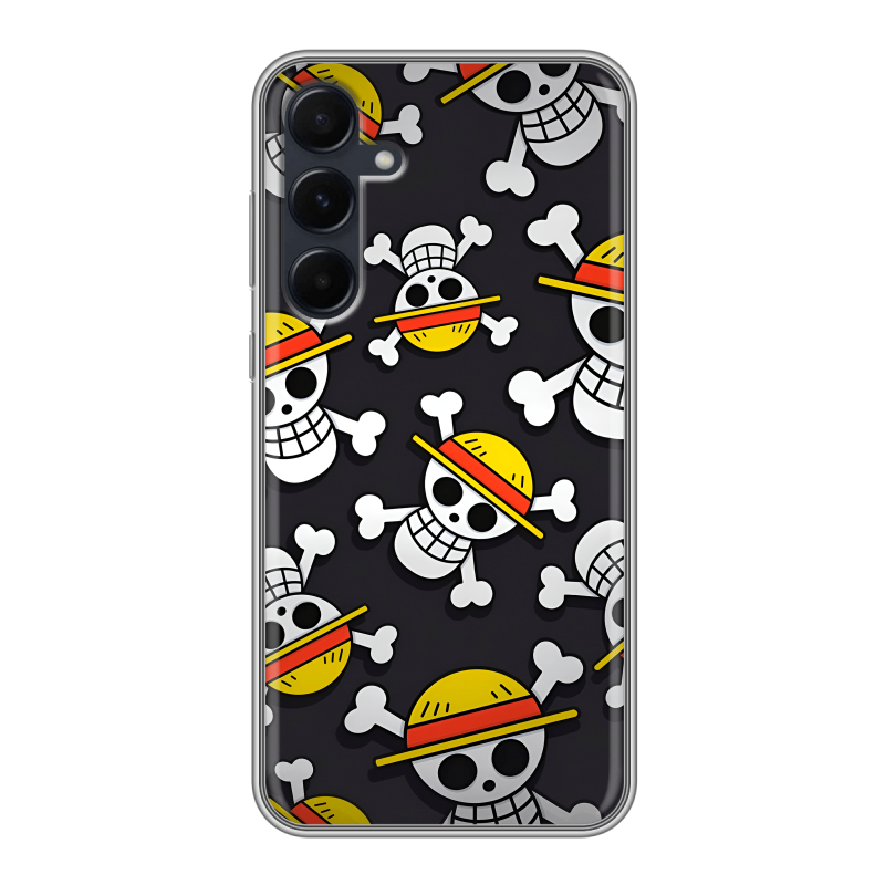 Силиконовый чехол на Samsung Galaxy A55 с принтом One Piece Ван Пис Силиконовый чехол на Samsung Galaxy A55 с принтом One Piece Ван Пис