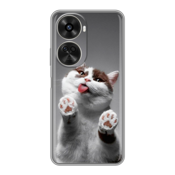 Силиконовый чехол на Huawei Nova 11 SE с принтом Коты Силиконовый чехол на Huawei Nova 11 SE с принтом Коты