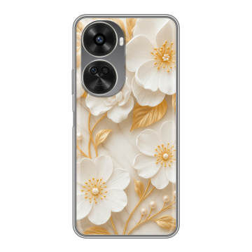 Силиконовый чехол на Huawei Nova 11 SE с принтом Цветы Силиконовый чехол на Huawei Nova 11 SE с принтом Цветы
