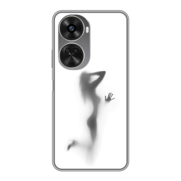 Силиконовый чехол на Huawei Nova 11 SE с принтом Силуэт