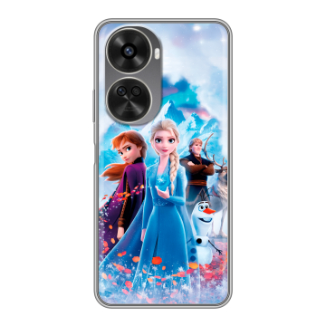 Силиконовый чехол на Huawei Nova 11 SE с принтом Холодное сердце Frozen Силиконовый чехол на Huawei Nova 11 SE с принтом Холодное сердце Frozen