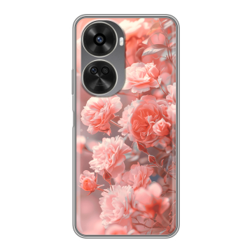 Силиконовый чехол на Huawei Nova 11 SE с принтом Розы цветы Силиконовый чехол на Huawei Nova 11 SE с принтом Розы цветы