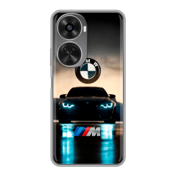 Силиконовый чехол на Huawei Nova 11 SE с принтом БМВ BMW