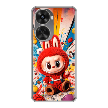 Силиконовый чехол на Huawei Nova 11 SE с принтом Labubu Лабубу Силиконовый чехол на Huawei Nova 11 SE с принтом Labubu Лабубу