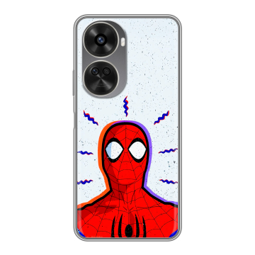 Силиконовый чехол на Huawei Nova 11 SE с принтом Spiderman Человек паук