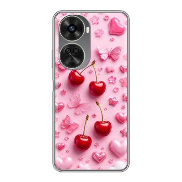 Силиконовый чехол на Huawei Nova 11 SE с принтом для девочек Силиконовый чехол на Huawei Nova 11 SE с принтом для девочек
