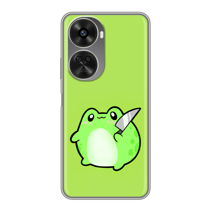 Силиконовый чехол на Huawei Nova 11 SE с принтом Лягушенок Силиконовый чехол на Huawei Nova 11 SE с принтом Лягушенок