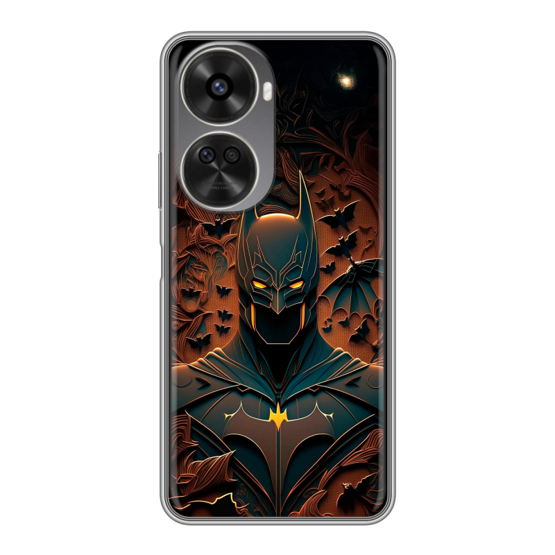 Силиконовый чехол на Huawei Nova 11 SE с принтом Batman Бэтмен Силиконовый чехол на Huawei Nova 11 SE с принтом Batman Бэтмен