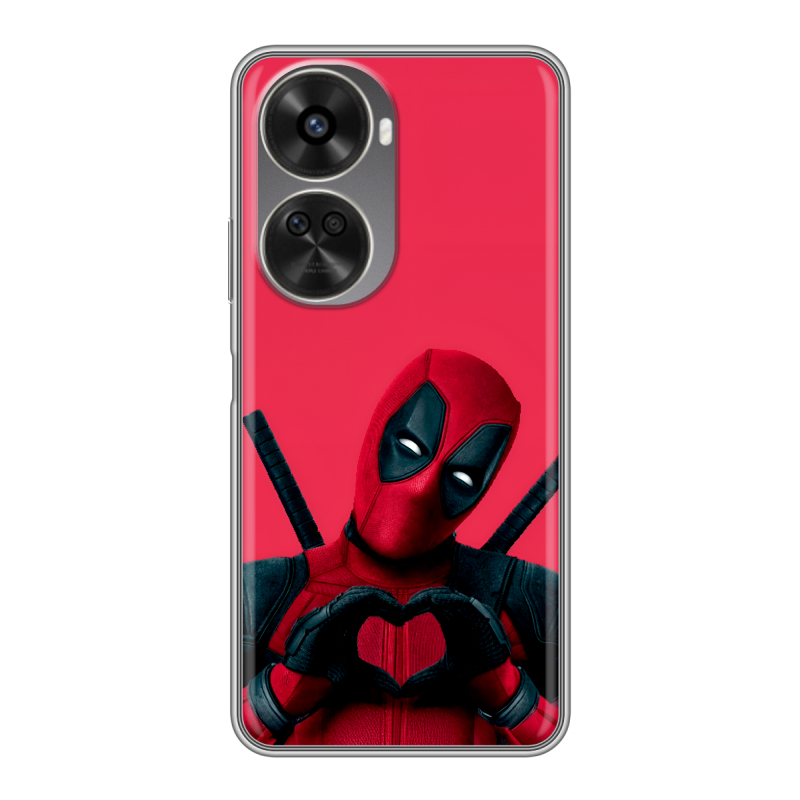 Силиконовый чехол на Huawei Nova 11 SE с принтом Дедпул Deadpool Силиконовый чехол на Huawei Nova 11 SE с принтом Дедпул Deadpool