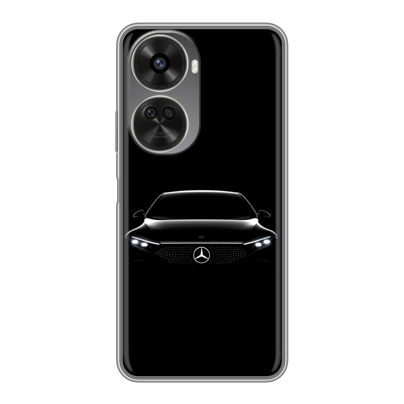 Силиконовый чехол на Huawei Nova 11 SE с принтом Mercedes Мерседес Силиконовый чехол на Huawei Nova 11 SE с принтом Mercedes Мерседес