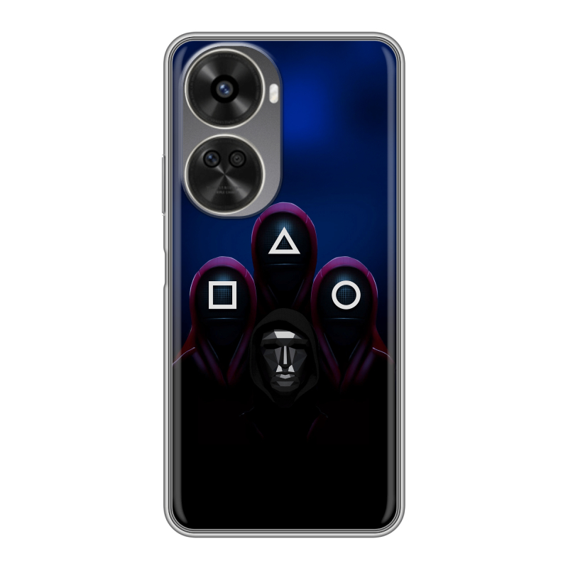 Силиконовый чехол на Huawei Nova 11 SE с принтом Игра Кальмара Силиконовый чехол на Huawei Nova 11 SE с принтом Игра Кальмара