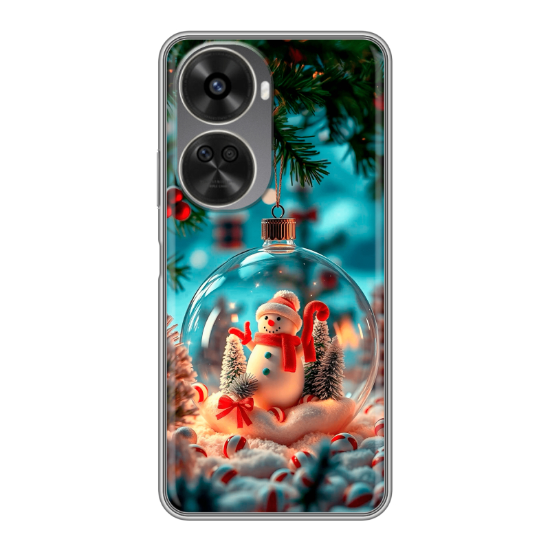 Силиконовый чехол на Huawei Nova 11 SE с принтом Новый год Силиконовый чехол на Huawei Nova 11 SE с принтом Новый год