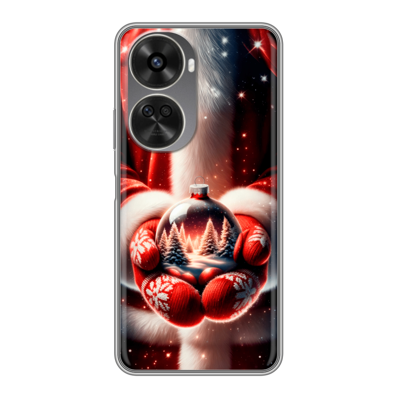 Силиконовый чехол на Huawei Nova 11 SE с принтом Новый год Силиконовый чехол на Huawei Nova 11 SE с принтом Новый год