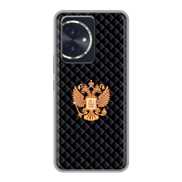 Силиконовый чехол на Honor 100 с принтом Герб России принт Силиконовый чехол на Honor 100 с принтом Герб России принт