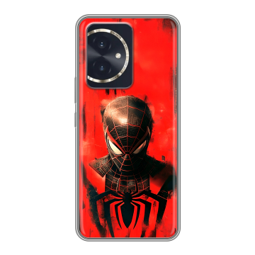 Силиконовый чехол на Honor 100 с принтом человек паук spiderman Силиконовый чехол на Honor 100 с принтом человек паук spiderman