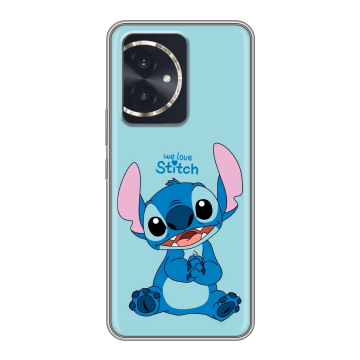 Силиконовый чехол на Honor 100 с принтом Лило и Стич