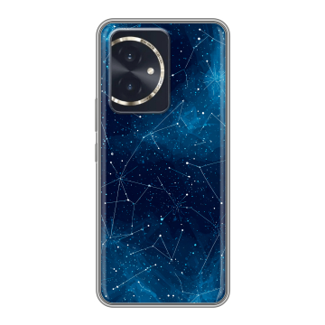 Силиконовый чехол на Honor 100 с принтом Космос звезды