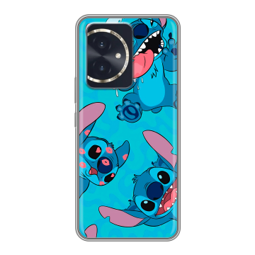 Силиконовый чехол на Honor 100 с принтом Лило и Стич