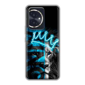 Силиконовый чехол на Honor 100 с принтом Король лев Силиконовый чехол на Honor 100 с принтом Король лев