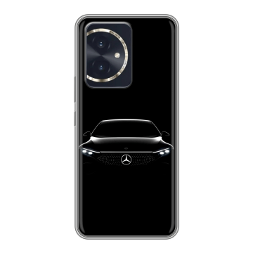 Силиконовый чехол на Honor 100 с принтом Mercedes Мерседес Силиконовый чехол на Honor 100 с принтом Mercedes Мерседес