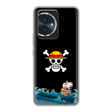Силиконовый чехол на Honor 100 с принтом One Piece Ван Пис Силиконовый чехол на Honor 100 с принтом One Piece Ван Пис