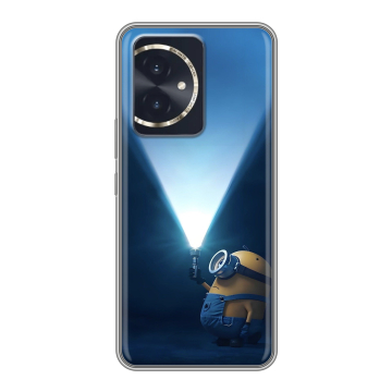 Силиконовый чехол на Honor 100 с принтом Миньоны Силиконовый чехол на Honor 100 с принтом Миньоны