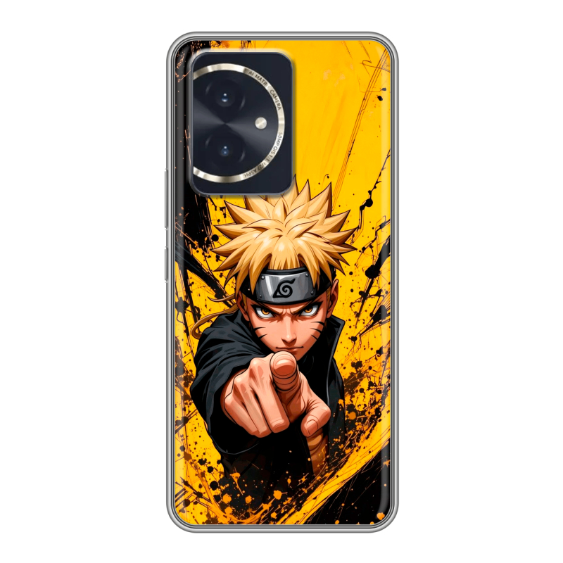 Силиконовый чехол на Honor 100 с принтом Naruto Наруто Силиконовый чехол на Honor 100 с принтом Naruto Наруто