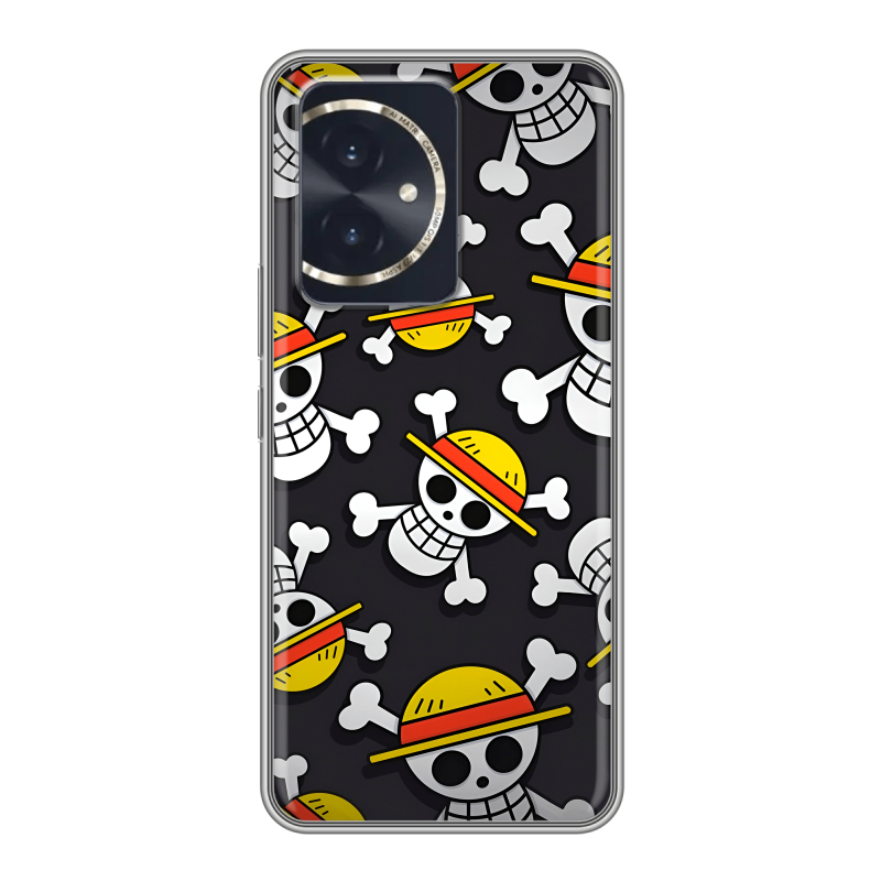 Силиконовый чехол на Honor 100 с принтом One Piece Ван Пис Силиконовый чехол на Honor 100 с принтом One Piece Ван Пис
