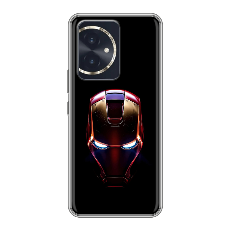 Силиконовый чехол на Honor 100 с принтом IronMan Железный человек Силиконовый чехол на Honor 100 с принтом IronMan Железный человек